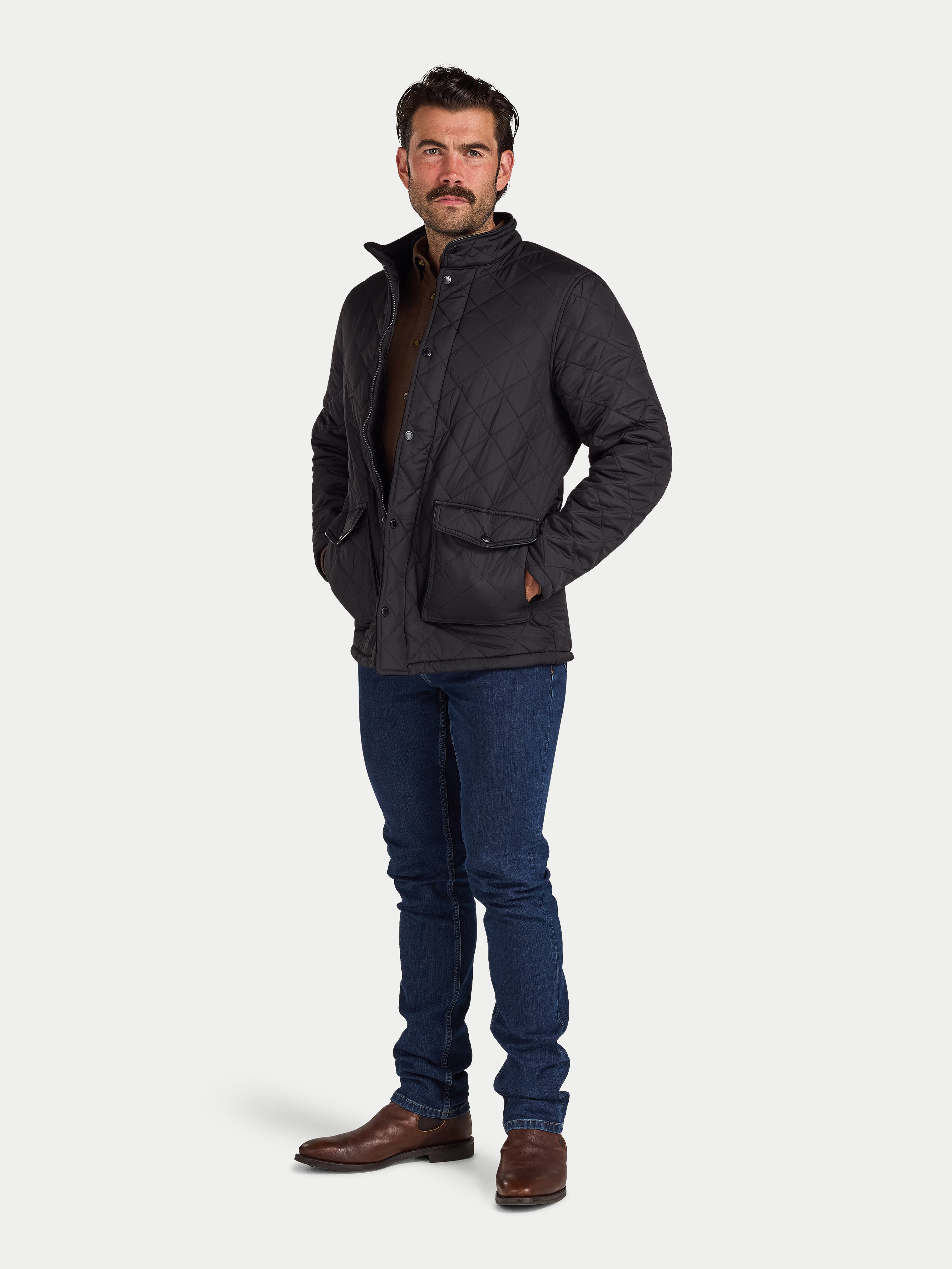 Long Sleeve Quilted Jacket - image 2