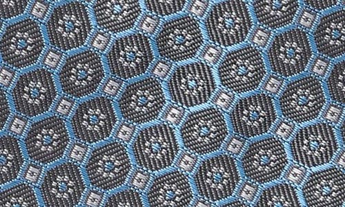 David Donahue Geometric Silk Tie