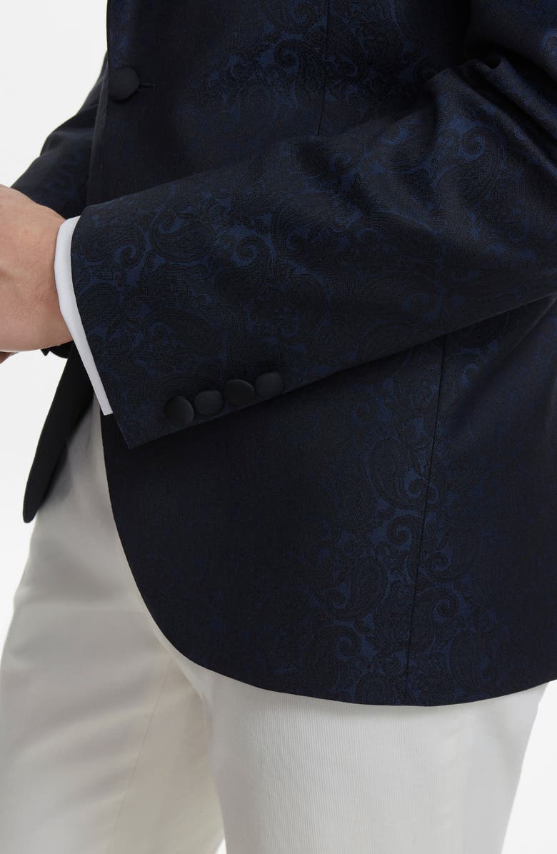 Jack Victor Elwood Tuxedo Jacket, Alternate, color, Blue
