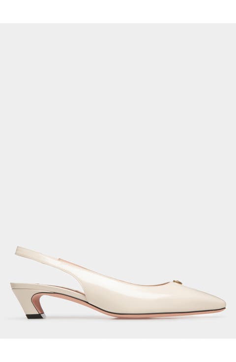 Sylt Slingback Pump In Calf Leather