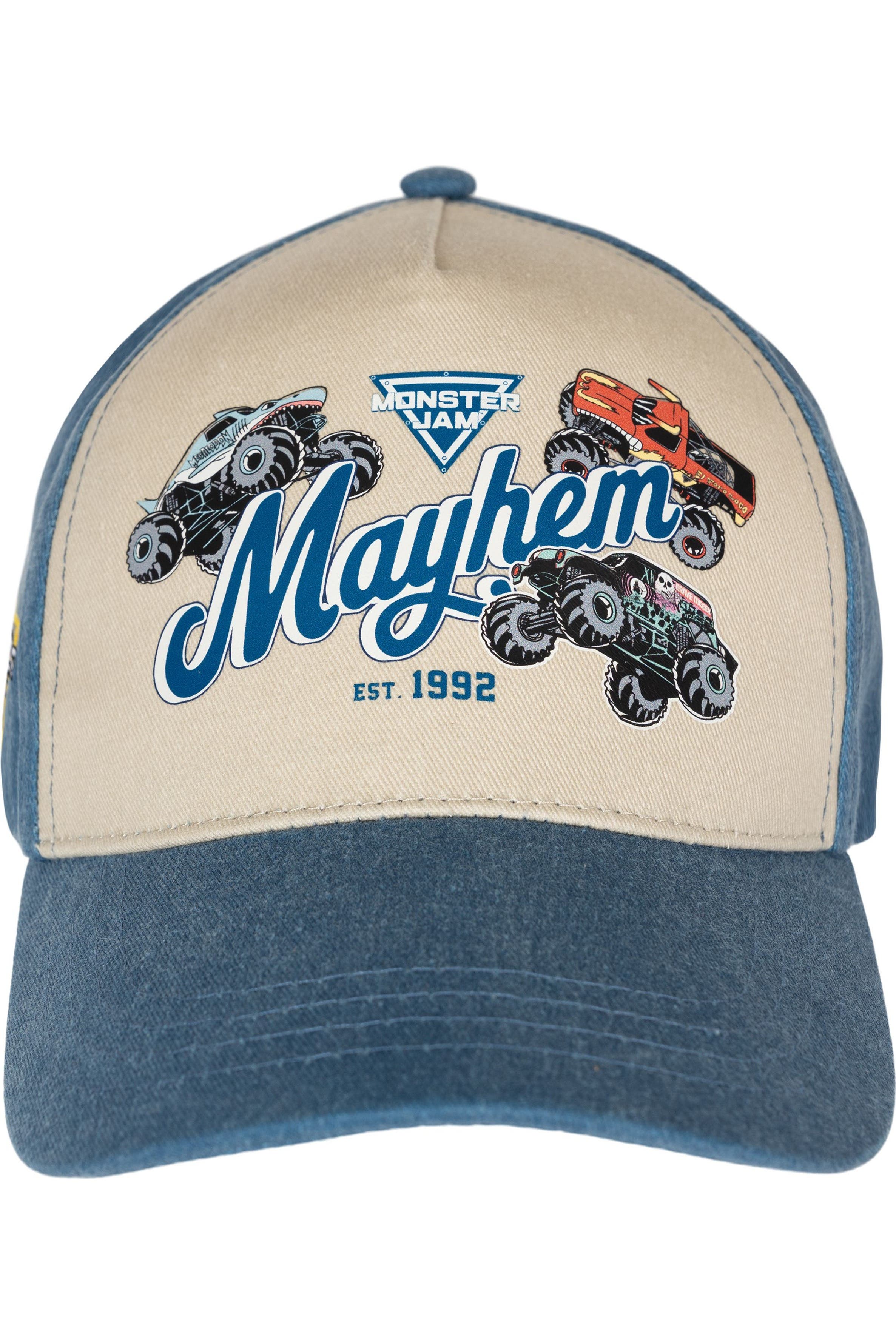 selected Monster Jam Blue Cream