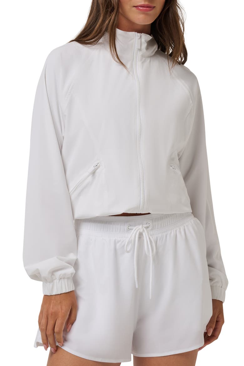 BreezeBlend Tracel Jacket, Main, color, WHITE