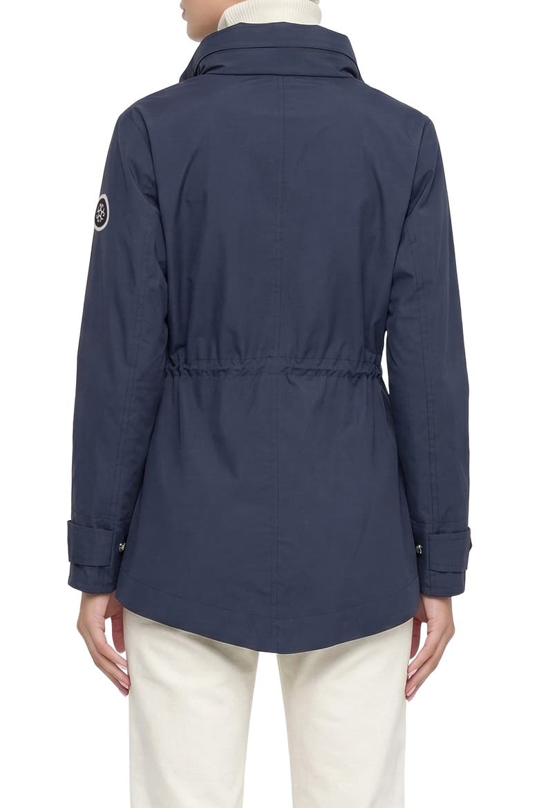 Lightweight Jacket With Concealed Hood, Alternate, color, NAVY