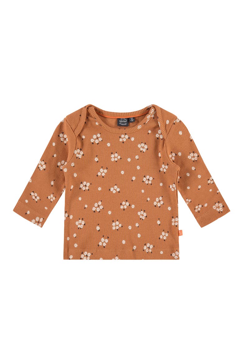 Floral Long Sleeve Top, Main, color, CANYON