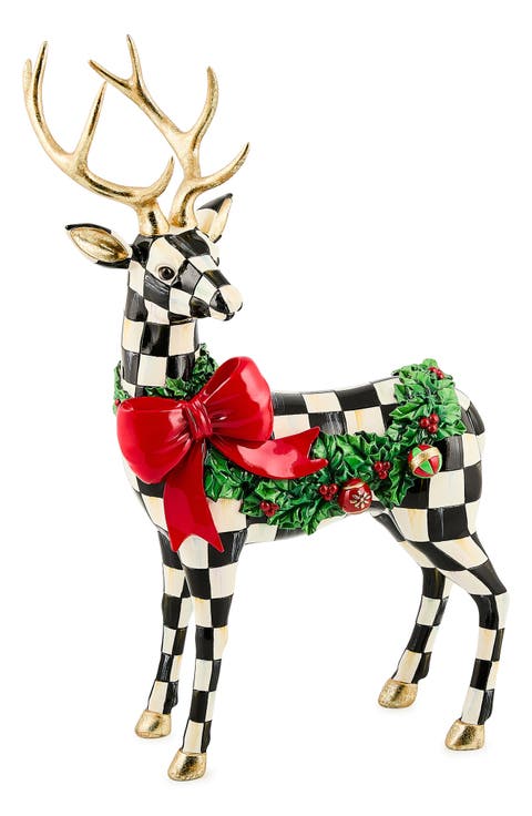 Holly Check Standing Deer