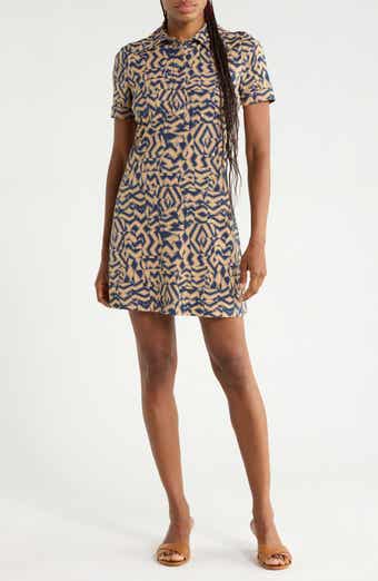Rachel Cotton & Silk Shirtdress