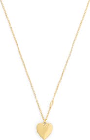 COACH Heritage Charm Heart Locket Pendant Necklace