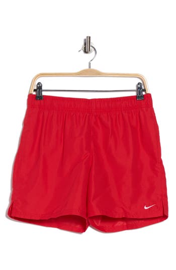 Nike Volley 5-inch Swim Trunks In Red
