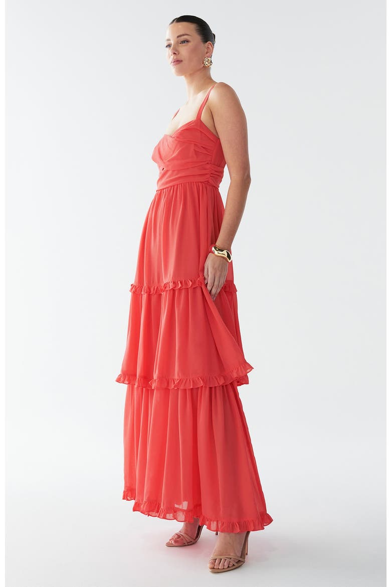 Willow Maxi Dress, Alternate, color, Coral Pink