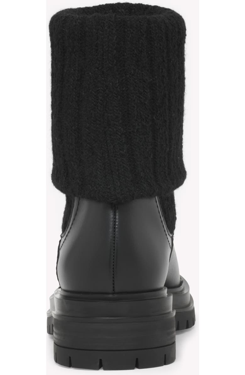 Gianvito Rossi Tenney Booties, Alternate, color, Black Calf And Fabric