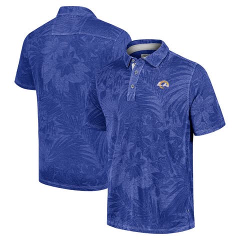 Men's Tommy Bahama Royal Los Angeles Rams Sport Santiago Paradise Polo