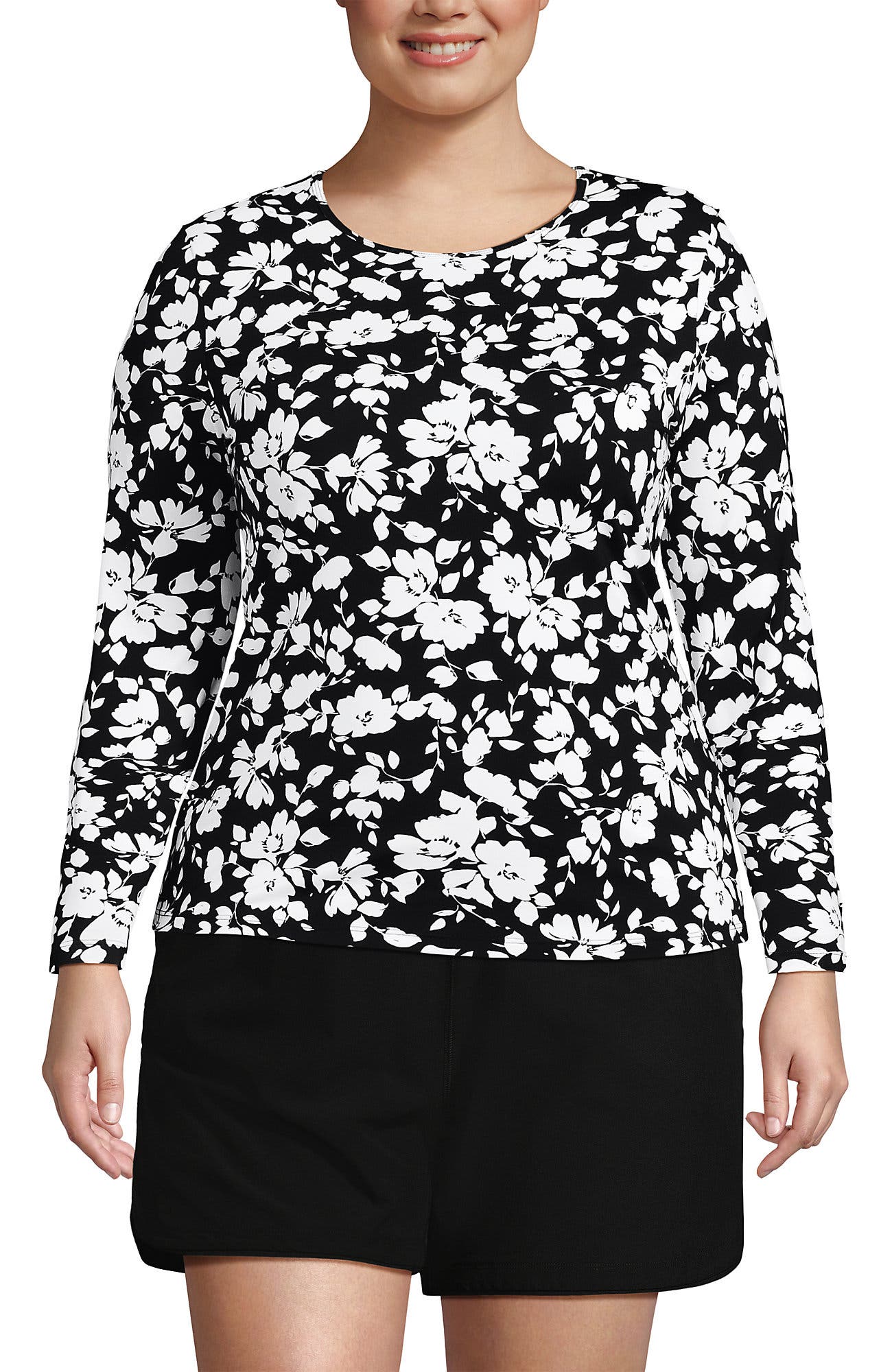 Black Blossom Floral