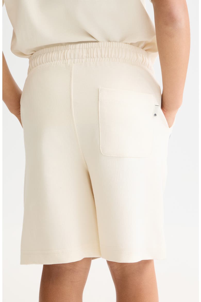 Kids' Relaxed Fit Sweat Shorts, Alternate, color, EGGNOG
