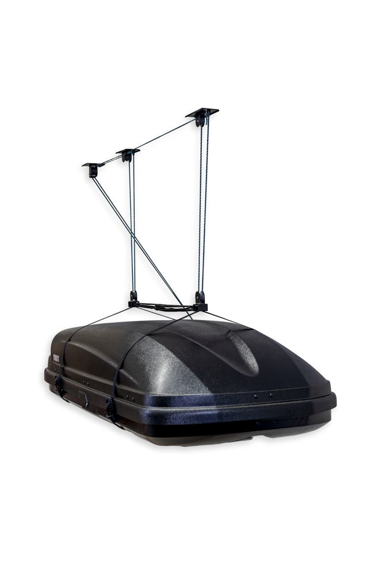 EasyLift Cargo Box Hoist -Holds up to 150 lbs, Alternate, color, Black