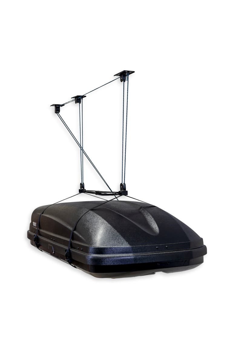 StoreYour EasyLift Cargo Box Hoist -Holds up to 150 lbs, Alternate, color, Black