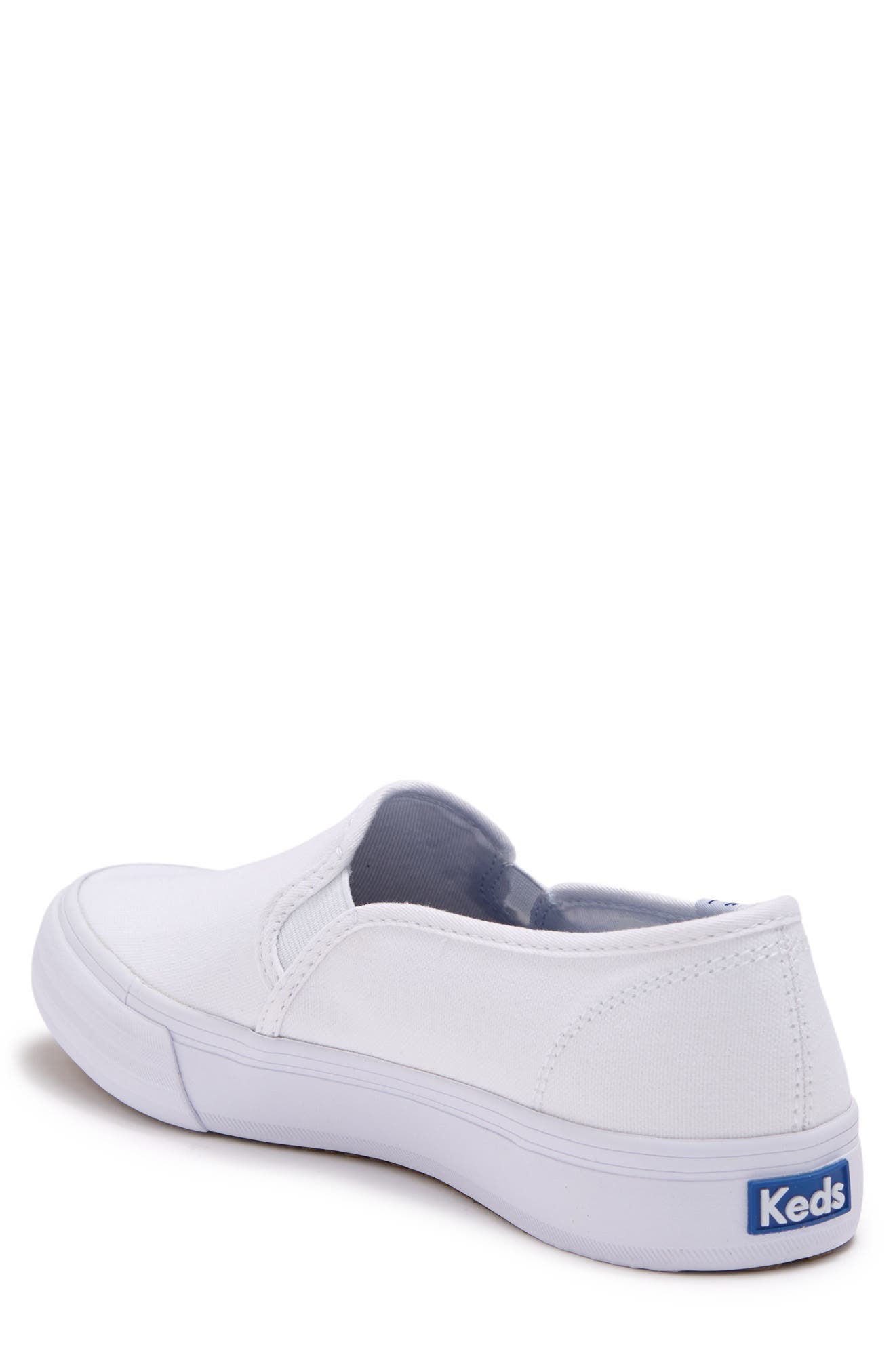 Keds<sup>®</sup> Keds Double Decker Canvas Slip-On Sneaker, Alternate, color, 