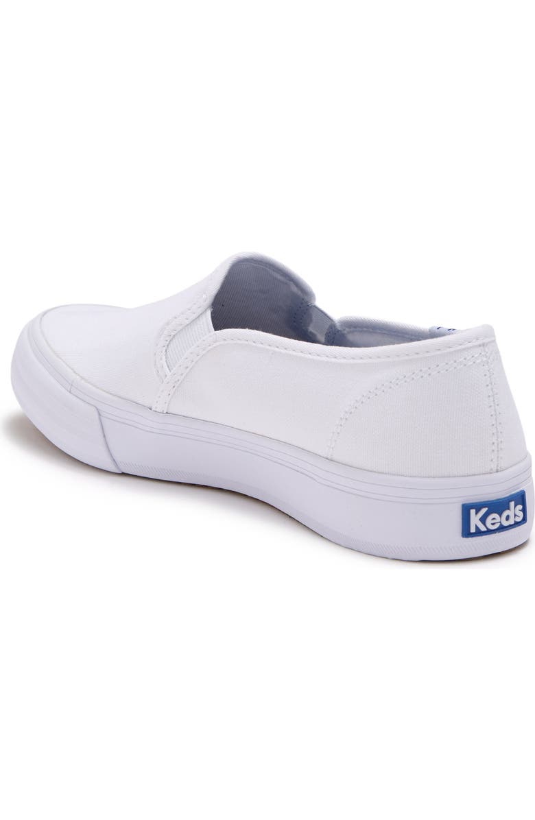 Keds<sup>®</sup> Keds Double Decker Canvas Slip-On Sneaker, Alternate, color,