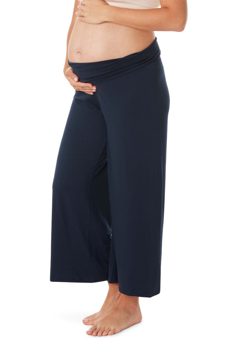 Maternity pants 7/8th Origin, Alternate, color, INDIGO