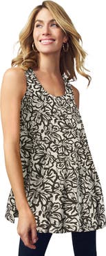 Jessica London Georgette Tunic Tank