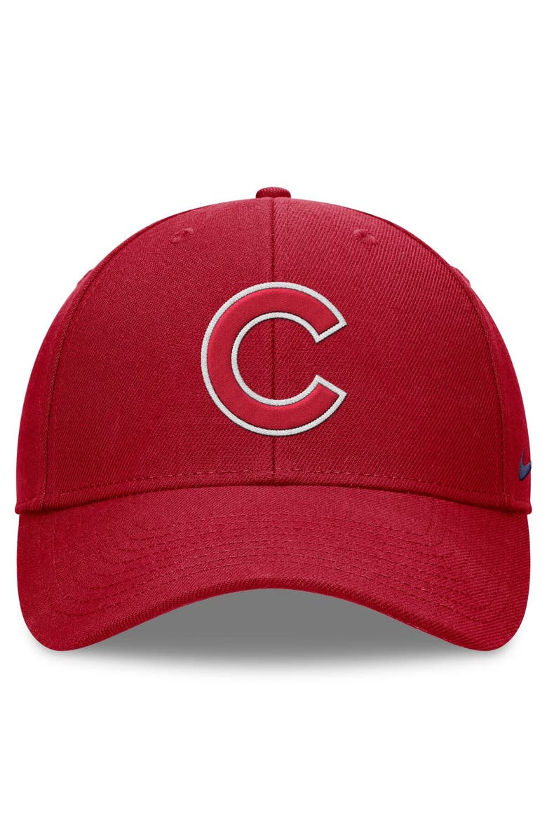Nike Men's Nike Red Chicago Cubs Evergreen Club Performance Adjustable Hat, Alternate, color, 
