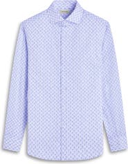 Bugatchi Devon OoohCotton® Paisley Button-Up Shirt