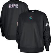 Nike Women's Nike Black Memphis Grizzlies Classic Edition Hardwood Classics Premium Phoenix Fleece Sweatshirt