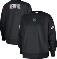 Nike Women's Nike Black Memphis Grizzlies Classic Edition Hardwood Classics Premium Phoenix Fleece Sweatshirt