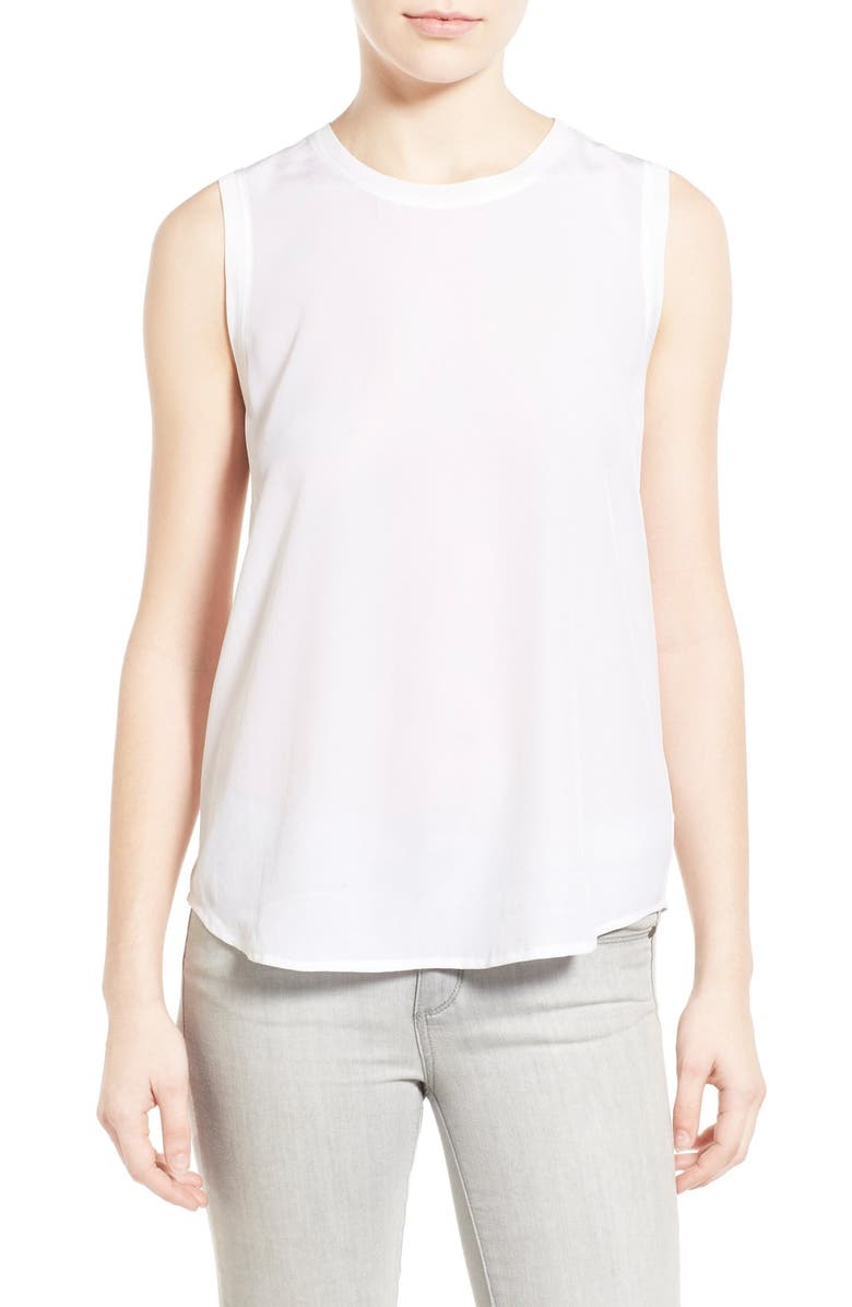 AG Everest Silk Sleeveless Top, Main, color,