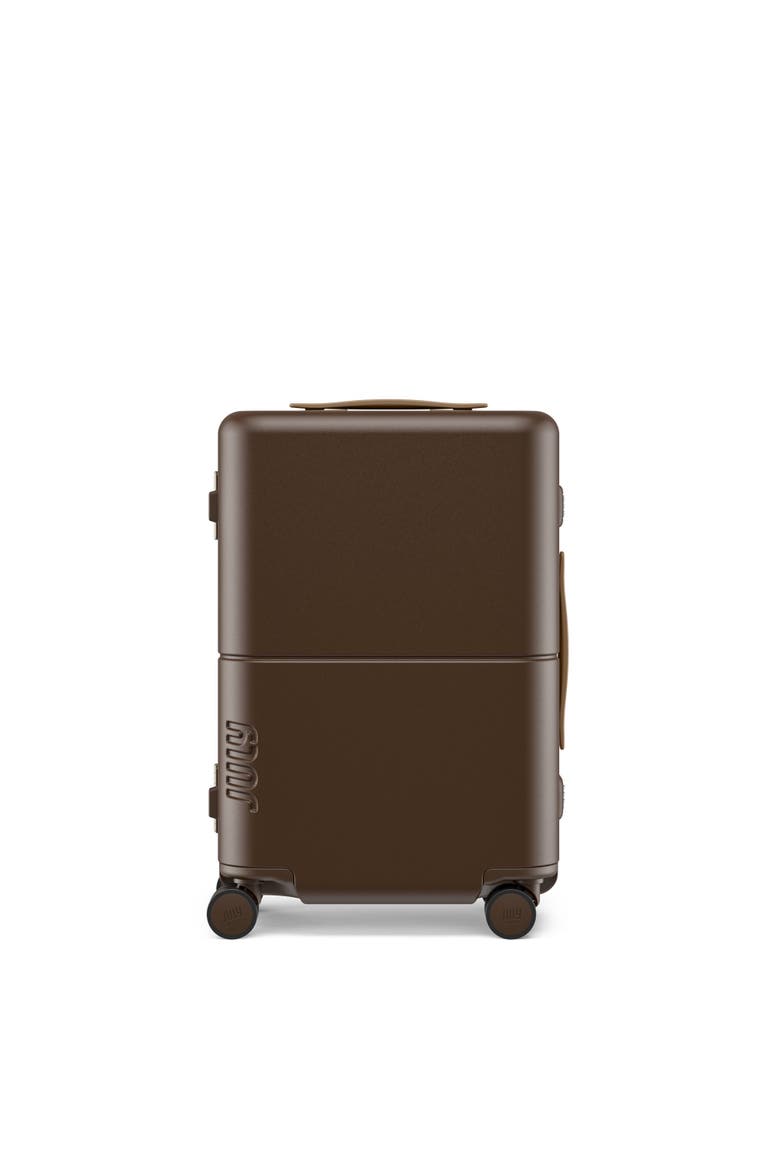 Carry On Trunk, Alternate, color, Matte Brown