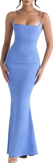Olivette Corset Maxi Dress