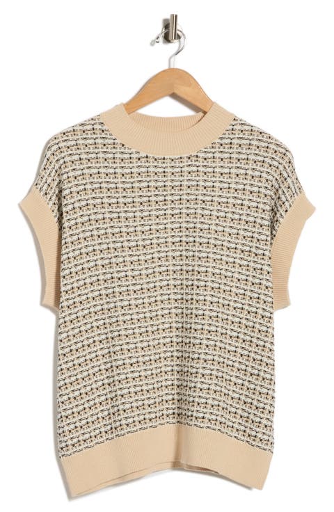 Crewneck Shell Sweater