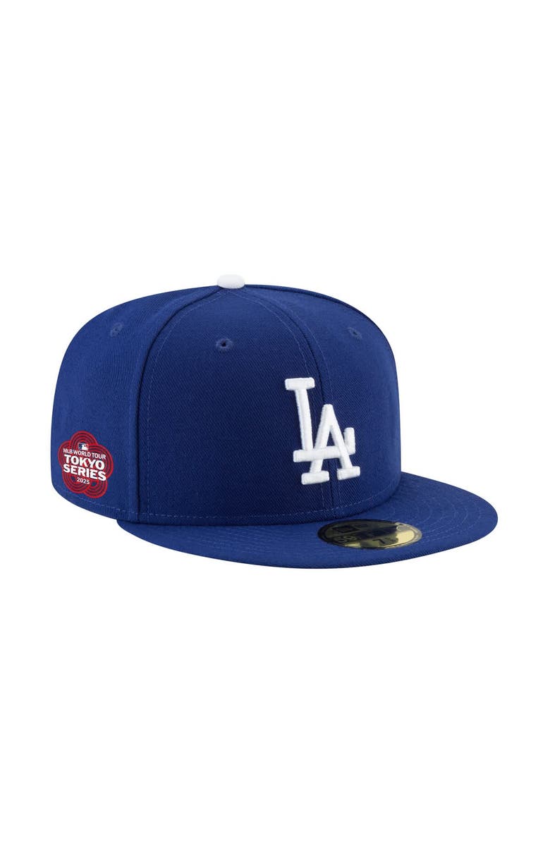 New Era Men's New Era Royal Los Angeles Dodgers 2025 MLB World Tour: Tokyo Series Side Patch 59FIFTY Fitted Hat, Main, color, Royal