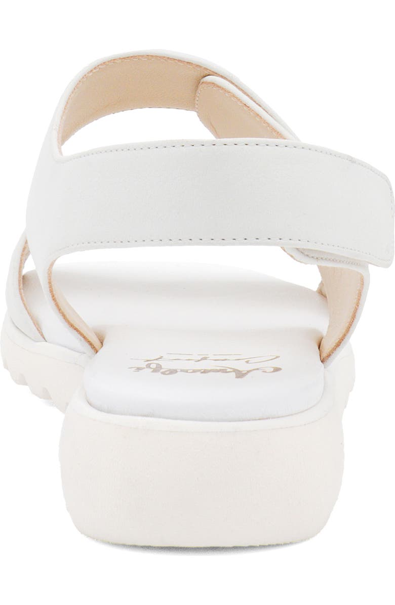 Amalfi by Rangoni Battigia Ankle Strap Sandal, Alternate, color, White Long Beach
