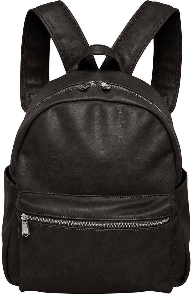 Urban Originals Practical Vegan Leather Backpack, Main, color,