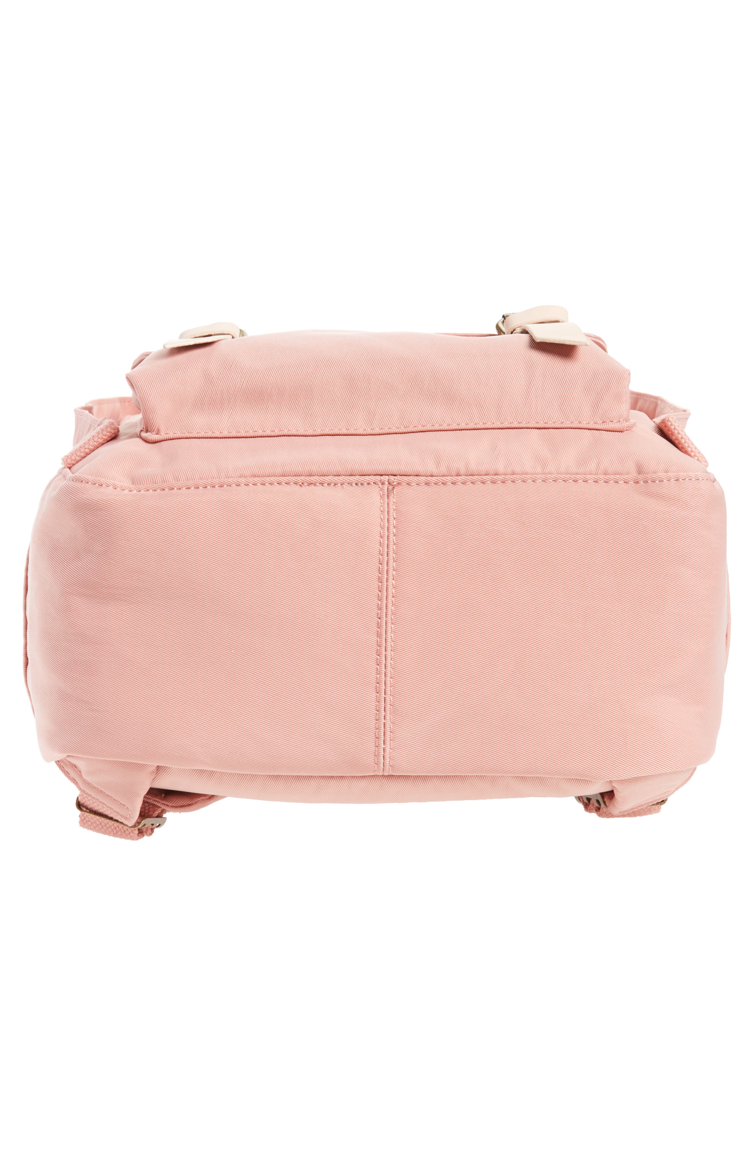 Macaroon Water Resistant Backpack, Alternate, color, ROSE