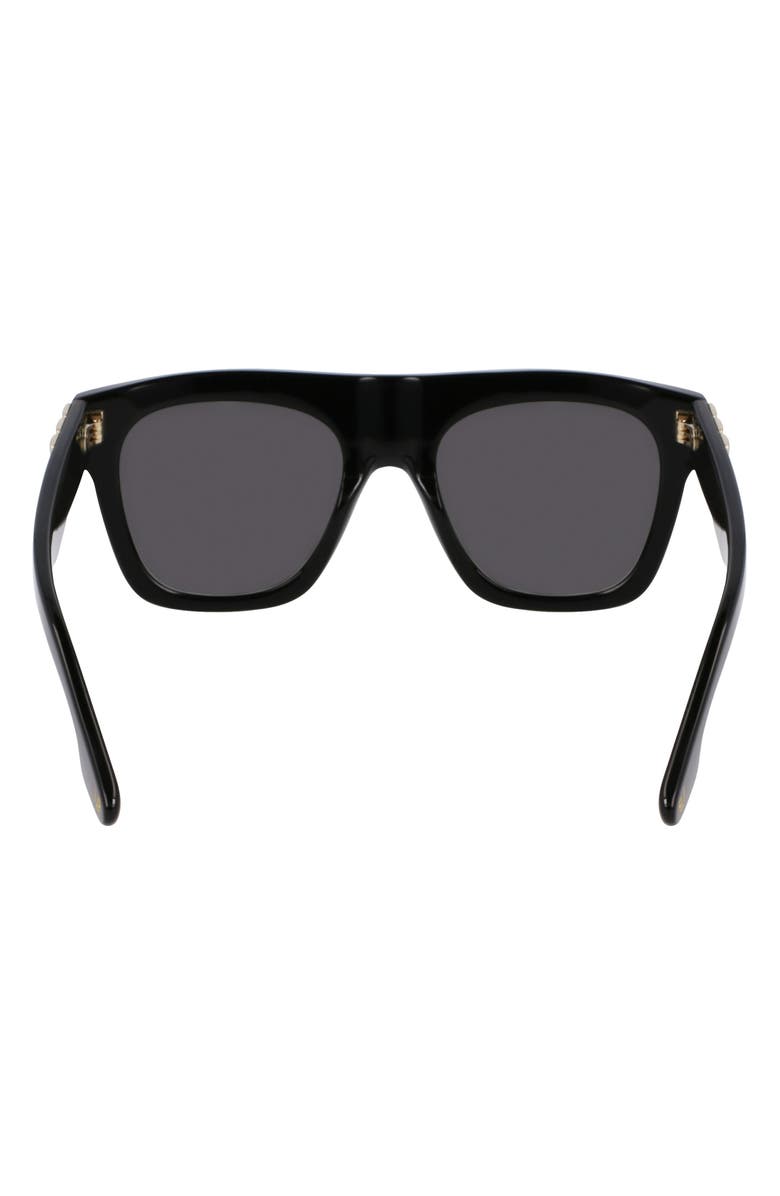 Victoria Beckham Chain Pouch 52mm Modified Rectangular Sunglasses, Alternate, color, 