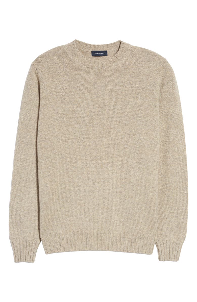 Thom Sweeney Cashmere Crewneck Sweater, Alternate, color,