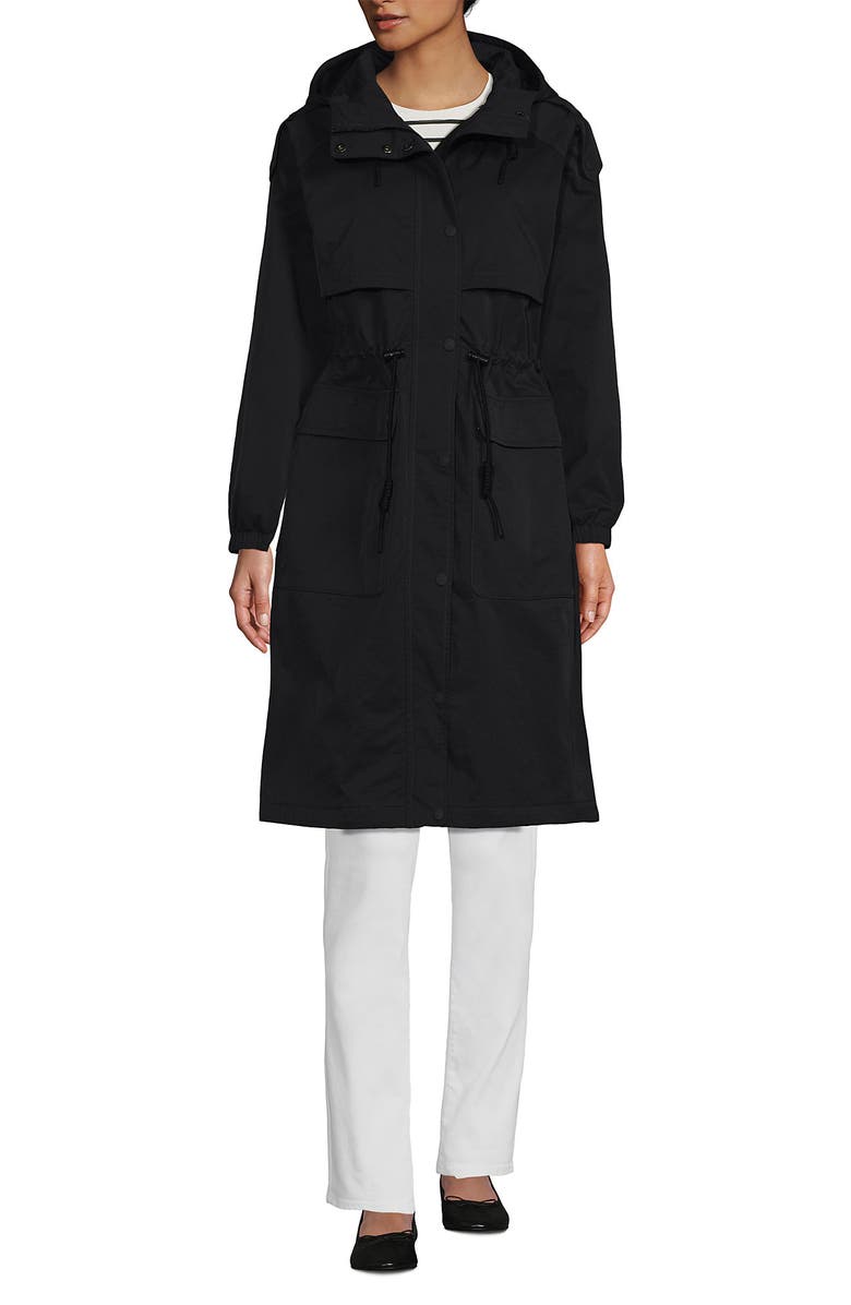 Lands' End Crinkle Raincoat, Main, color,