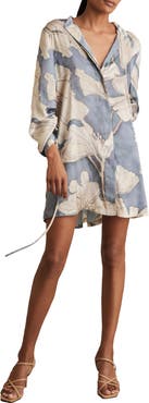Reiss Megan Long Sleeve Minidress