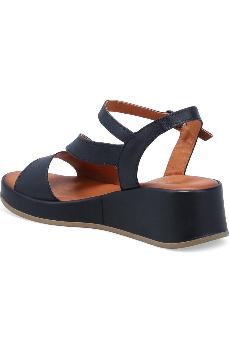 Miz Mooz Preston Ankle Strap Wedge Sandal, Alternate, color,