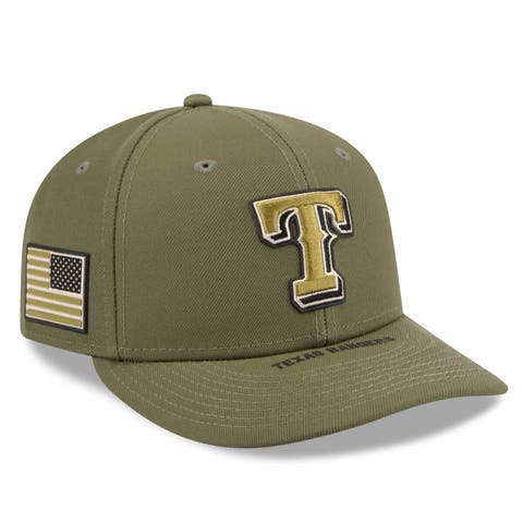 Men's New Era  Olive Texas Rangers 2026 Armed Forces Day Low Profile 59FIFTY Fitted Hat