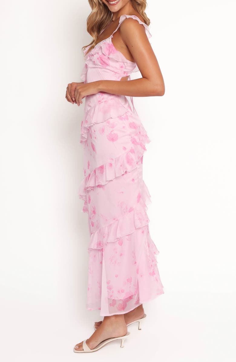 Petal & Pup Virginia Maxi Dress, Alternate, color, Lilac Floral