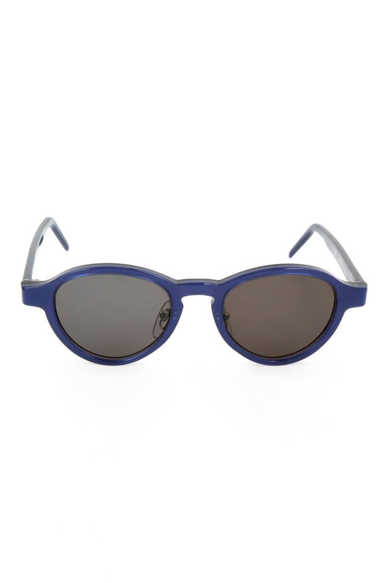 54mm Round Sunglasses, Main, color, BLUE