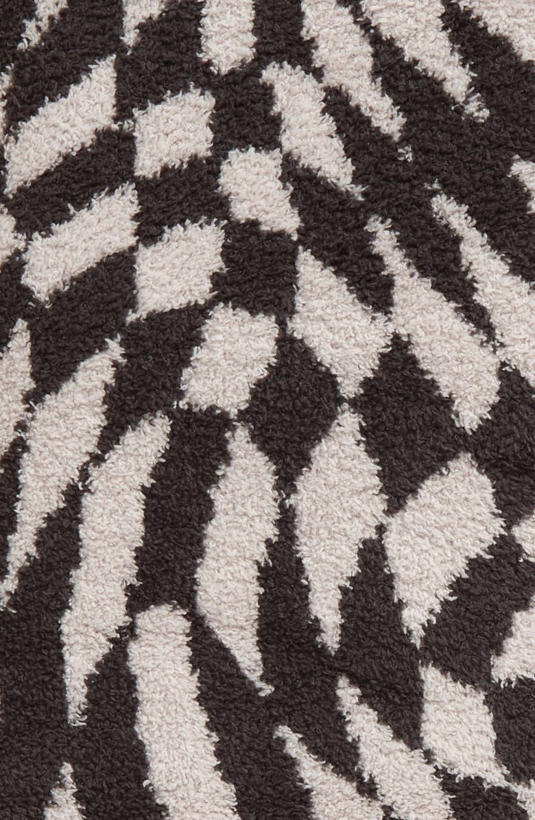 Barefoot Dreams<sup>®</sup> CozyChic<sup>™</sup> Checkered Throw Blanket, Alternate, color, Carbon-Silver