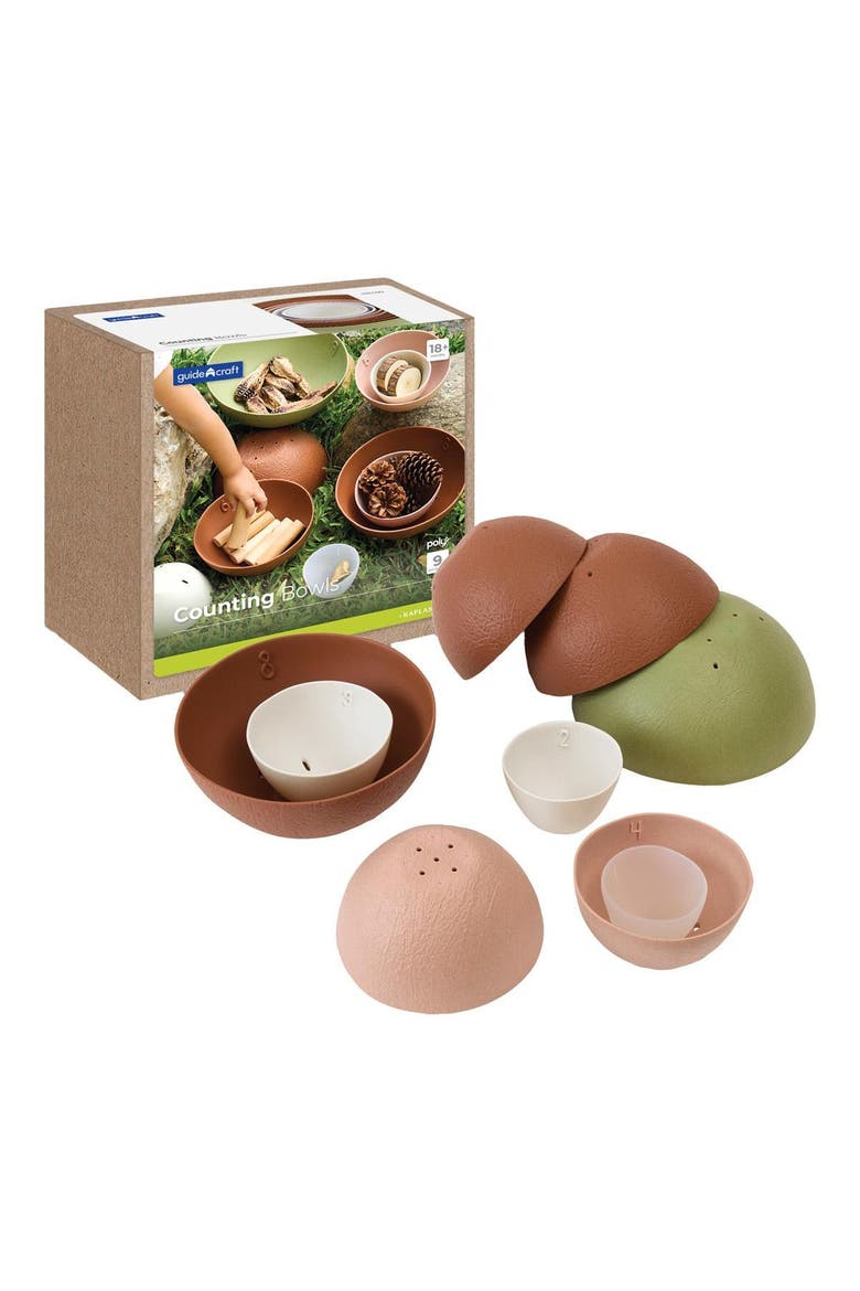 Counting Bowls - 9 Pieces, Main, color, Multicolored
