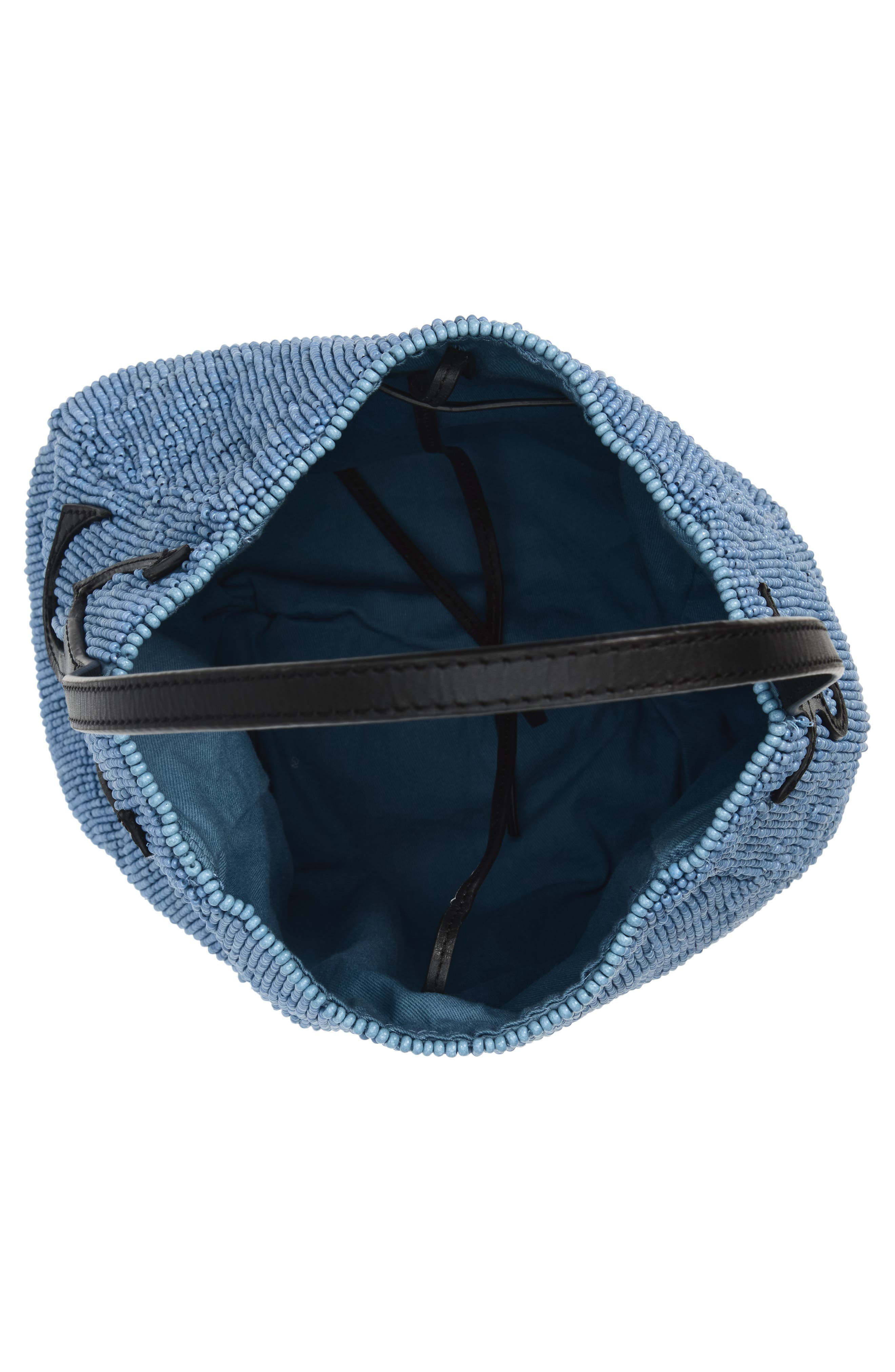 Beaded Small Bulb Bag, Alternate, color, BLUE 800