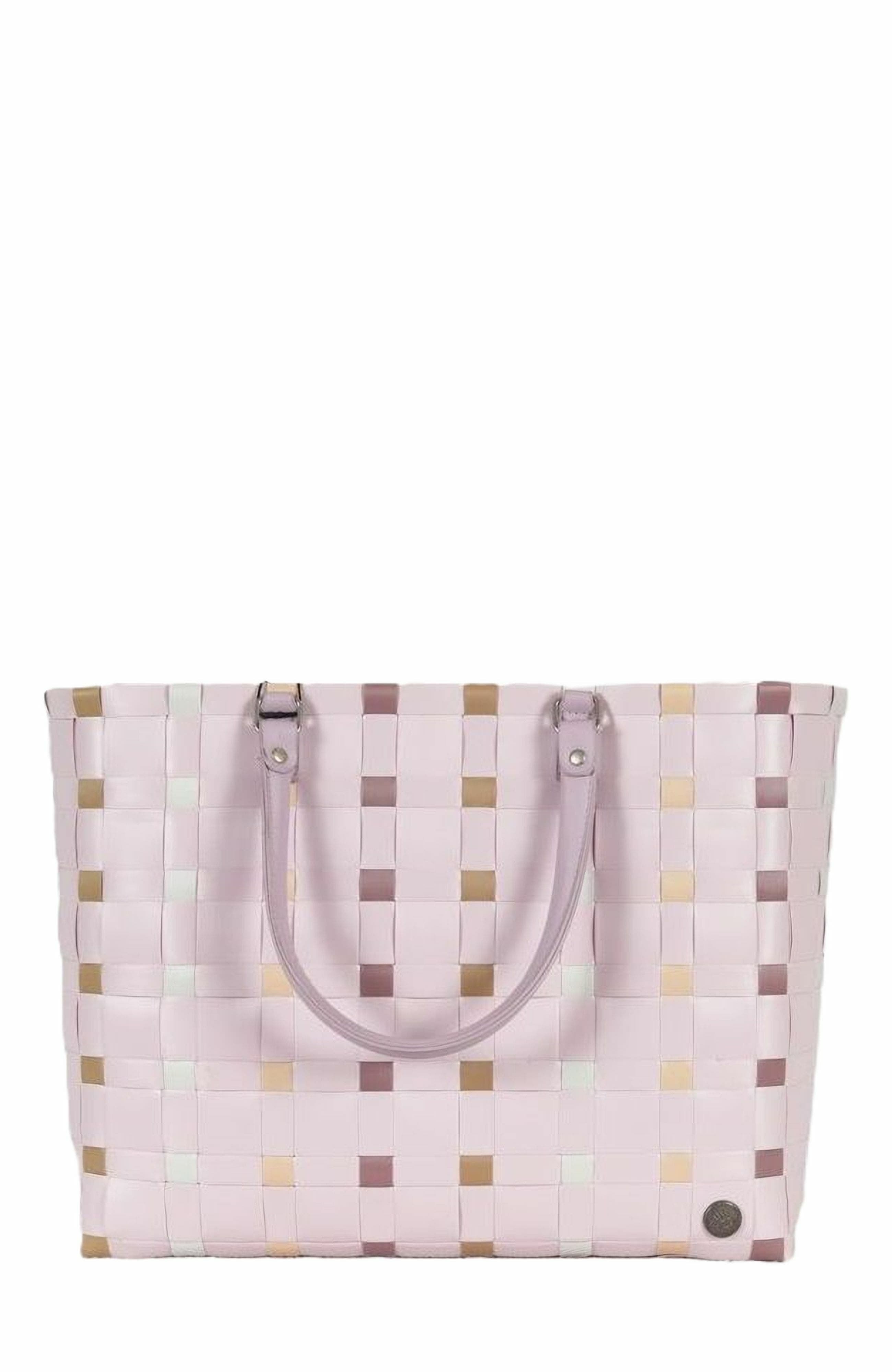 Dots Recycled Plastic Weekender Bag, Alternate, color, Soft Lilac Mix