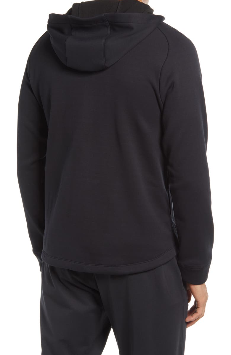 Zella Men's Training Day Hooded Fleece Jacket, Alternate, color, 