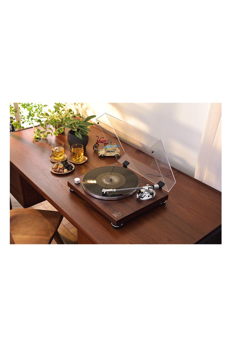 AT-LPW50BT-RW Wireless Belt-Drive Turntable with Bluetooth, Alternate, color, Rosewood