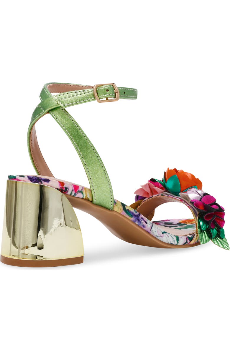 Betsey Johnson Darcee Ankle Strap Sandal, Alternate, color, Pink Multi